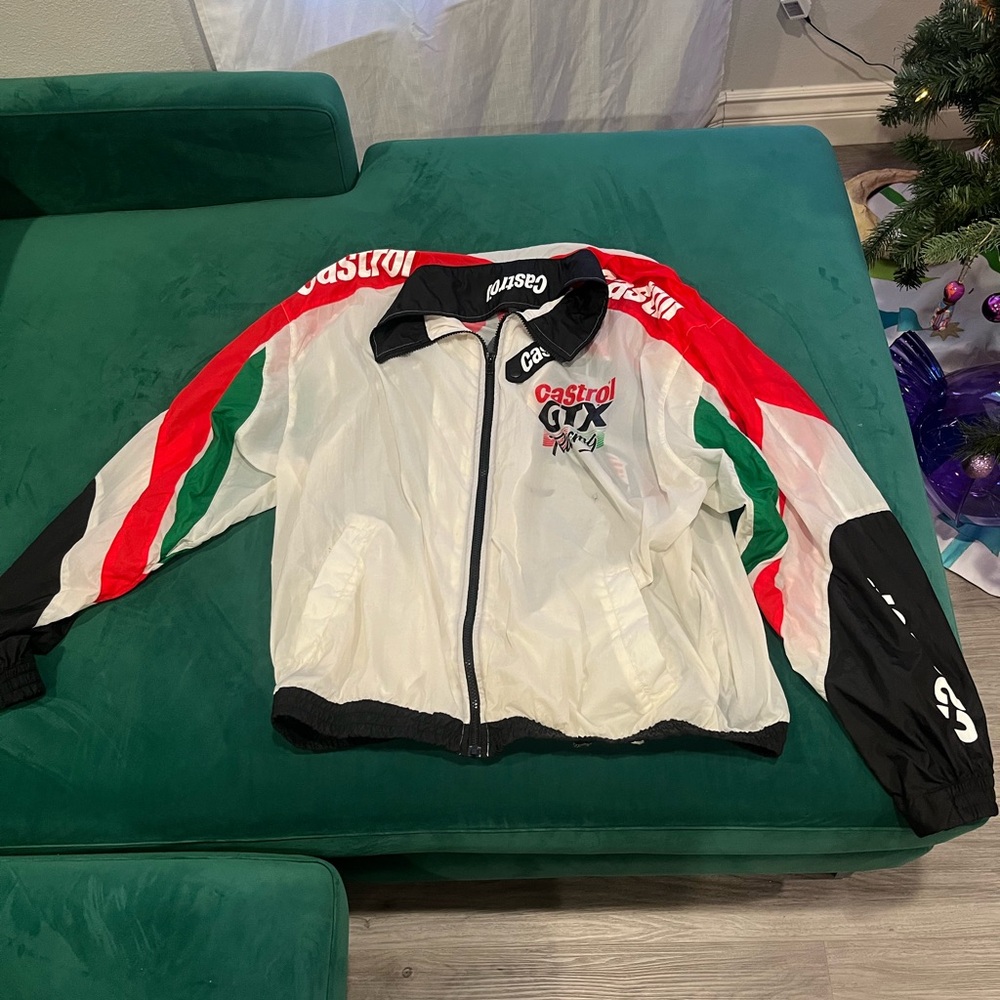 Vintage Castrol GTX racer jacket